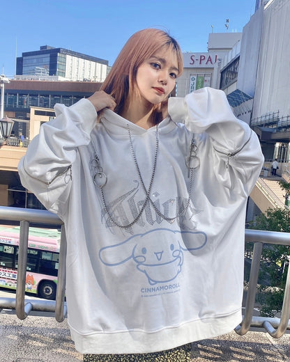 シナモロール×THICC コラボパーカー