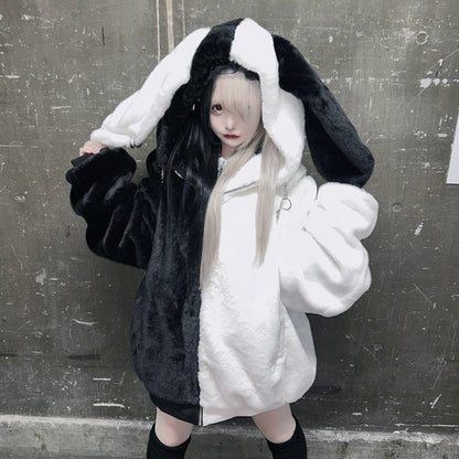 PSYNYXX うさ耳ファーブルゾン 地雷 サブジラ