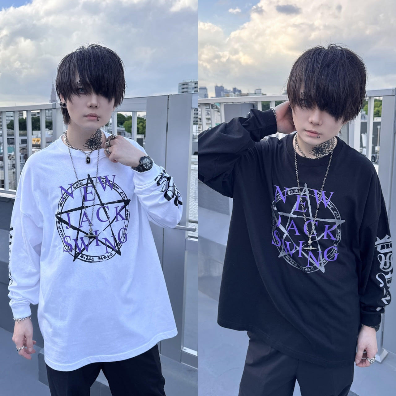 PSYNYXX マジックサークルロンT サブカル サブジラ 地雷 ストリート