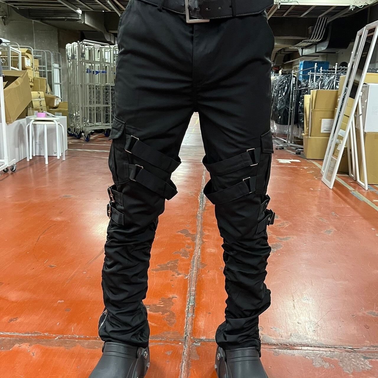 PSYNYXX ベルトカーゴパンツ サブカル 地雷 サブスト グランジ