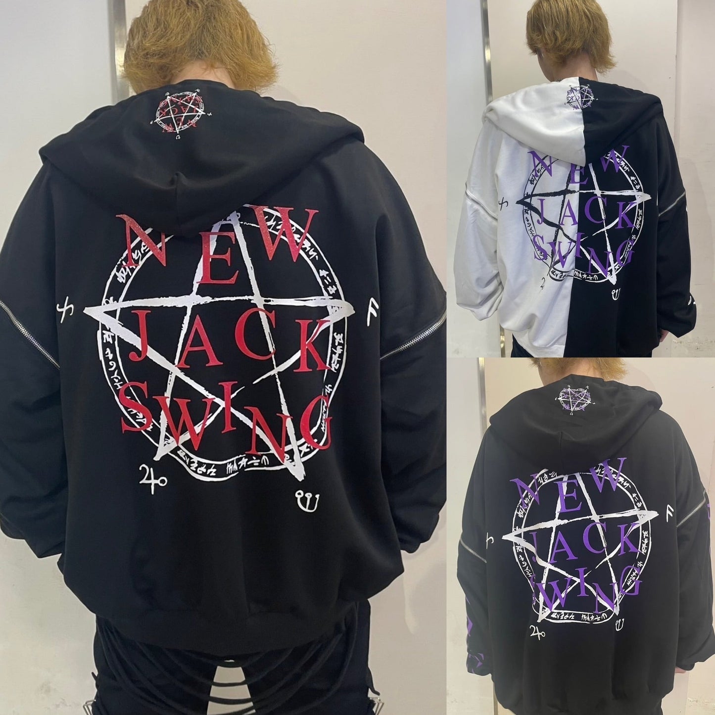 PSYNYXX 魔法陣パーカー(ツノ無し)