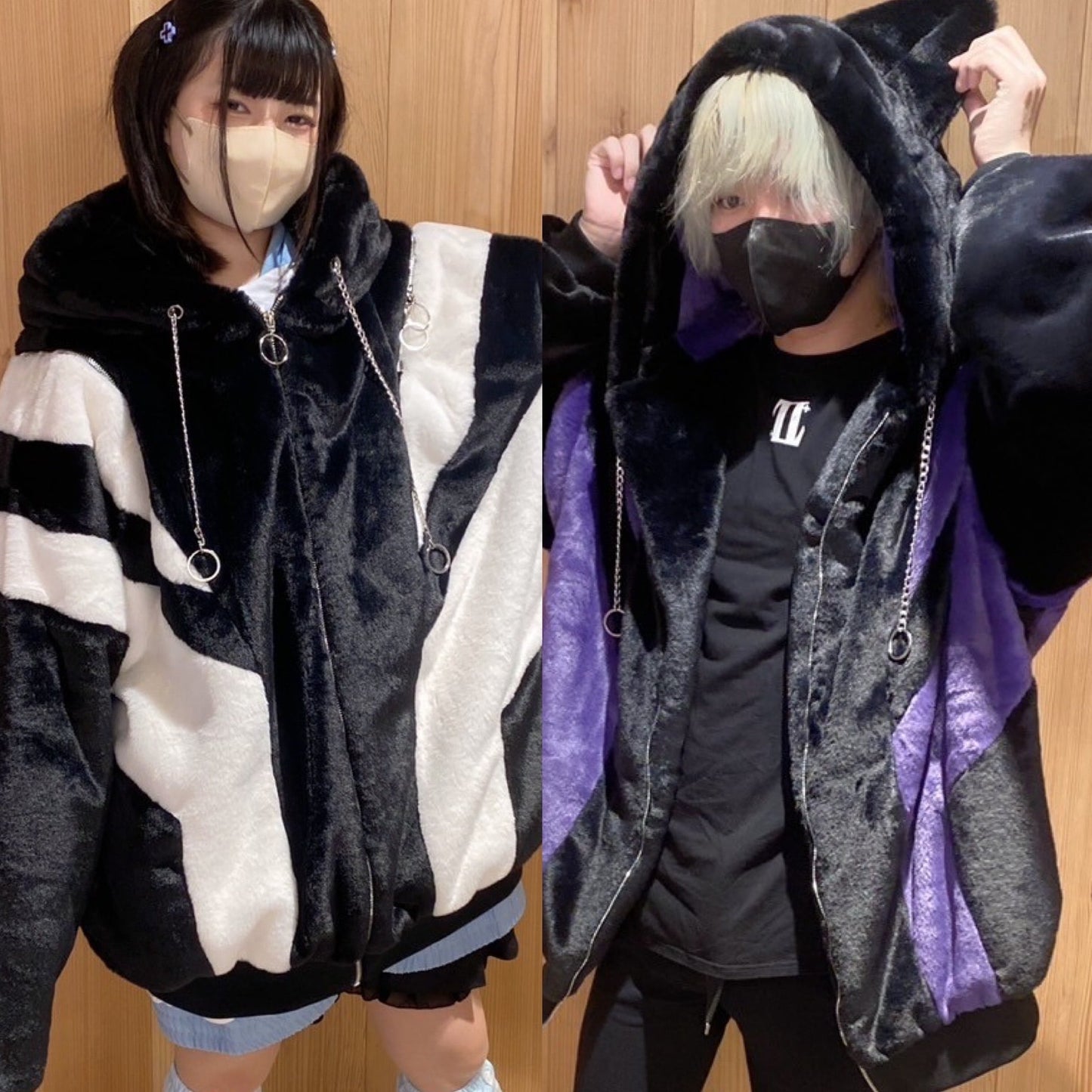 PSYNYXX 切替猫耳　ハイクオリティファーブルゾン