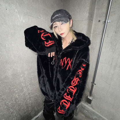 PSYNYXX×THICC 魔法陣ファーブルゾン
