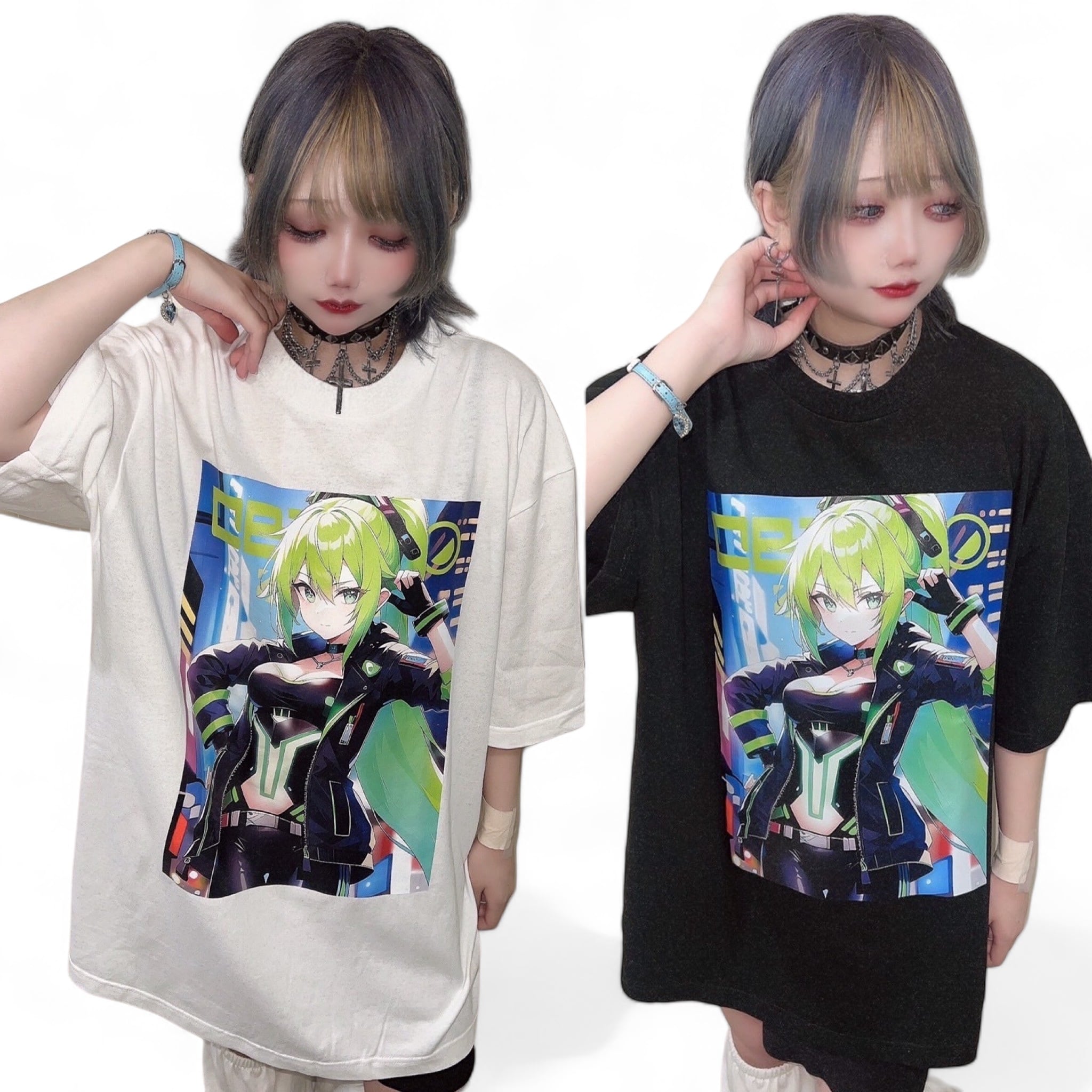 PSYNYXX イラストTシャツ