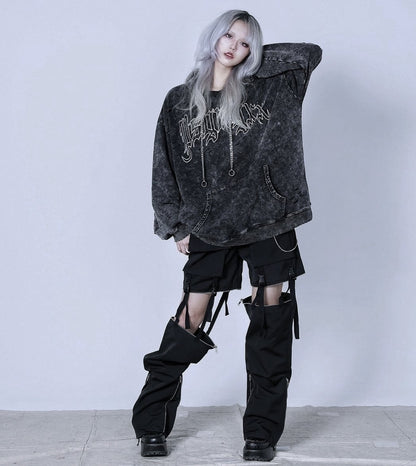 売れ筋NO.1 PSYNYXX THICC ジップワイドカーゴパンツ