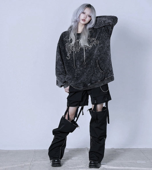 売れ筋NO.1 PSYNYXX THICC ジップワイドカーゴパンツ