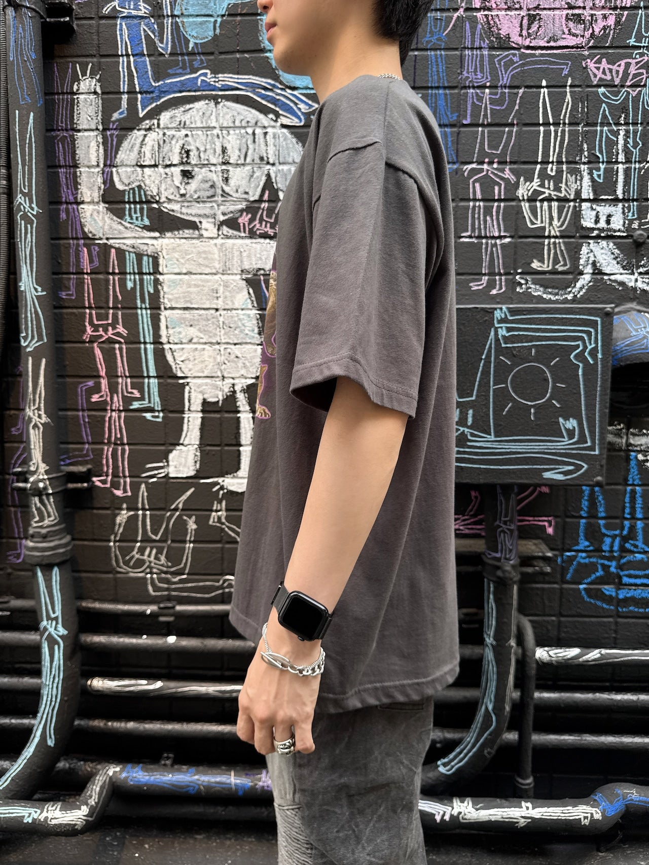 キジトラキャットTシャツ サブカル サブスト
