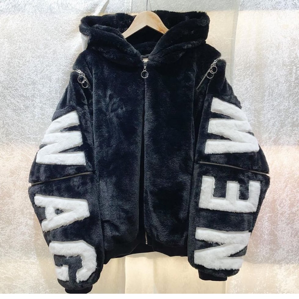 THICC  newjackswag 3way ハイクオリティ　ファーブルゾン アウター　冬服　モテ服　サブカル　地雷　水色界隈　EXIT スラムダンク