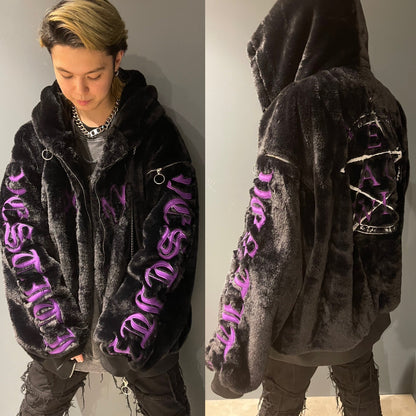 PSYNYXX×THICC 魔法陣ファーブルゾン