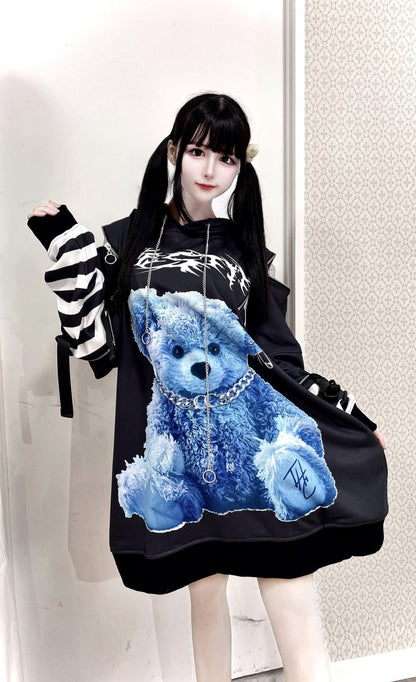 THICC 新型クマボーダー切替パーカー
