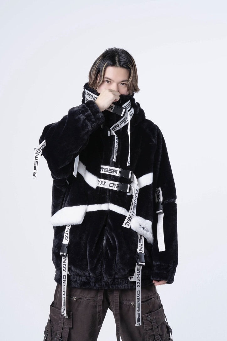 PSYNYXXサイバーファーブルゾン　グランジ　cyber アウター　冬服