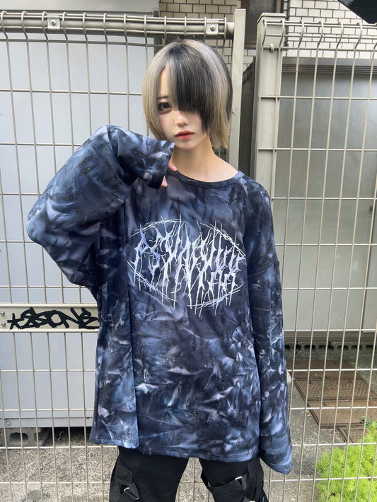 タイダイダメージロンT サブカル サブスト 地雷