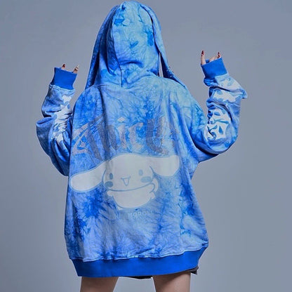 シナモン×PSYNYXXコラボZIPパーカー サブカル 地雷 天使界隈 サンリオ