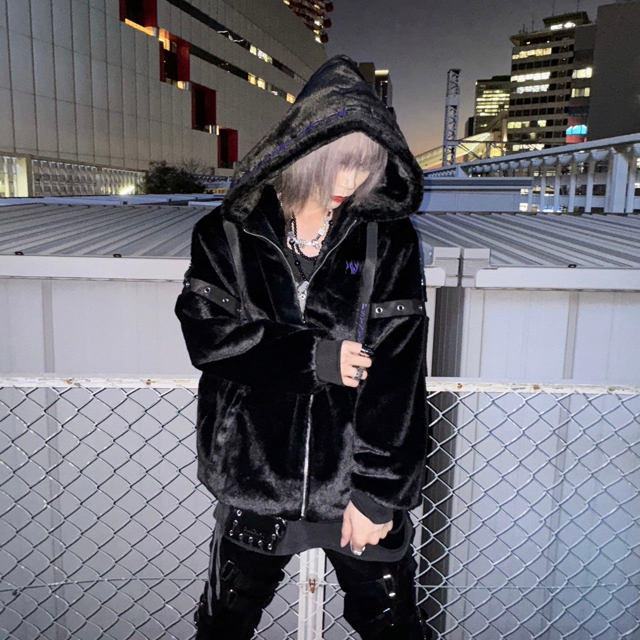 PSYNYXX スパイダーファーブルゾン 地雷系 サブカル サブジラ