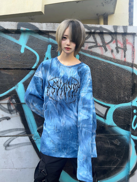 タイダイダメージロンT サブカル サブスト 地雷