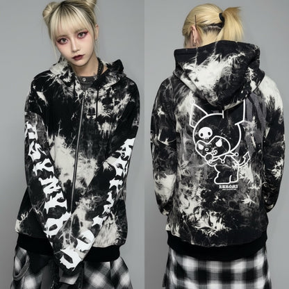 クロミ×PSYNYXXコラボZIPパーカー 地雷 サブカル サンリオ