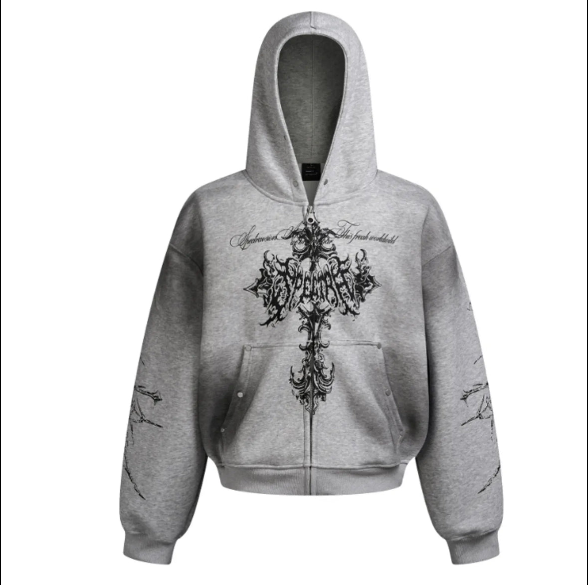 ゴシッククロススタッツフーディ サブカル グランジ 地雷