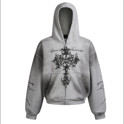 ゴシッククロススタッツフーディ サブカル グランジ 地雷