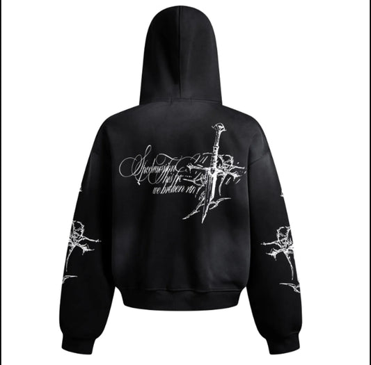 ゴシッククロススタッツフーディ サブカル グランジ 地雷