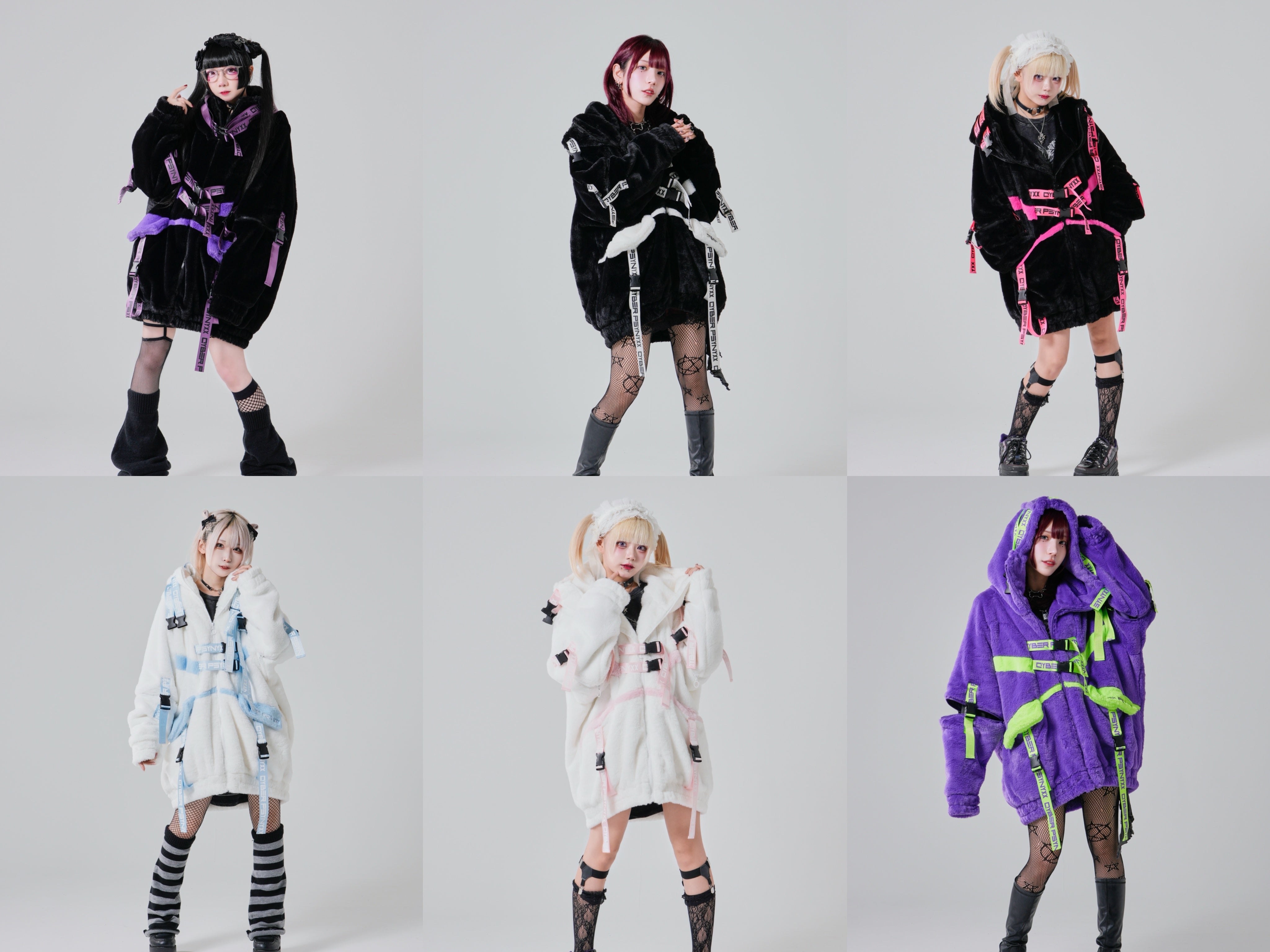 PSYNYXXサイバーファーブルゾンcyber アウター 冬服 – THICC PSYNYXX