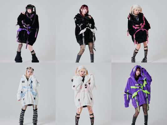 PSYNYXXサイバーファーブルゾンcyber アウター　冬服