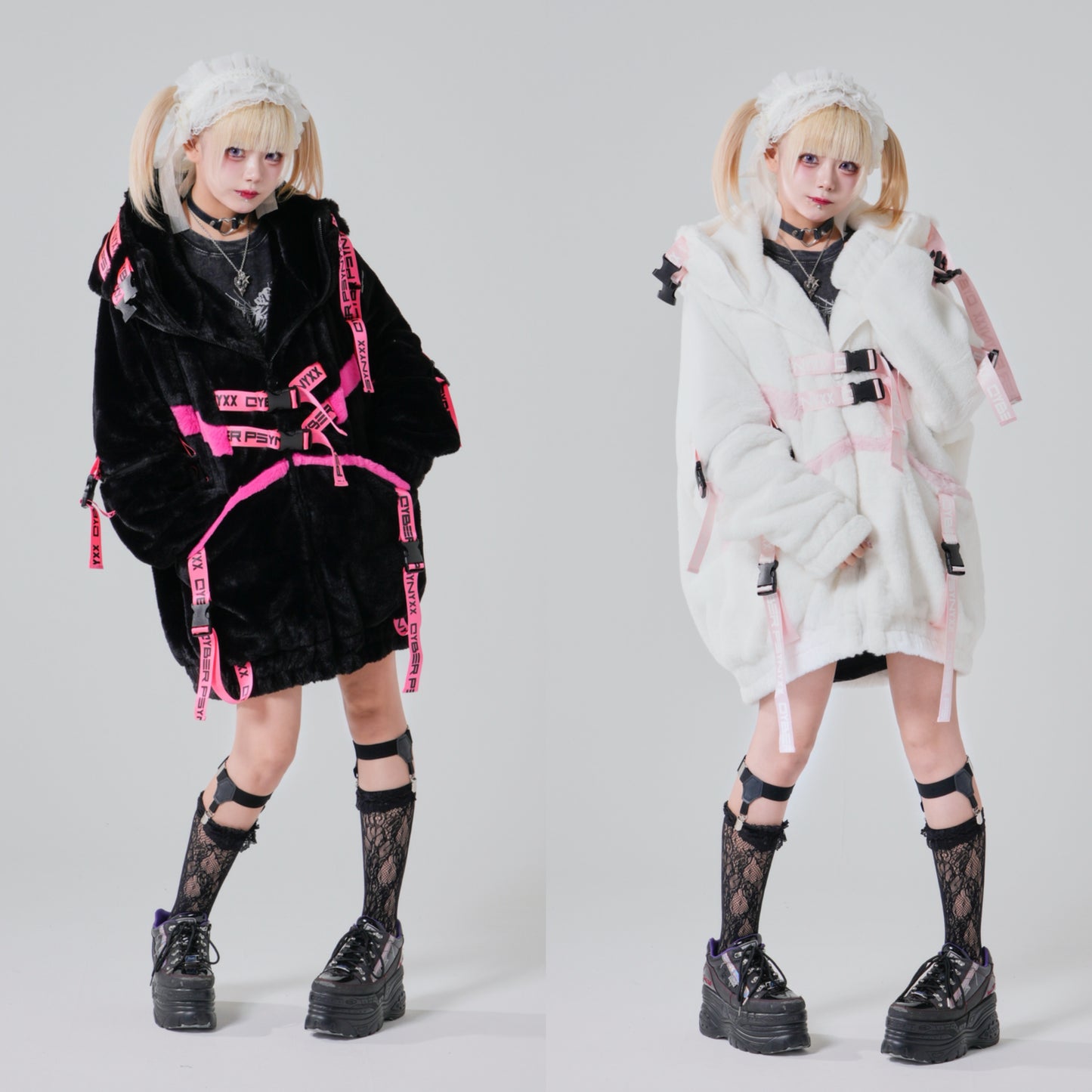 PSYNYXXサイバーファーブルゾンcyber アウター　冬服