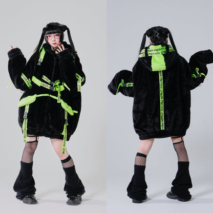 PSYNYXXサイバーファーブルゾンcyber アウター　冬服