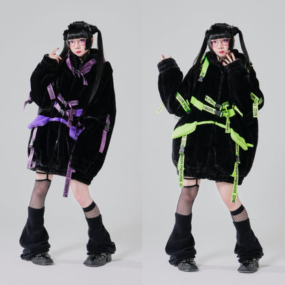 PSYNYXXサイバーファーブルゾンcyber アウター　冬服