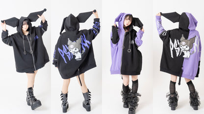 【希少】KUROMIクロミ×PSYNYXXパーカー 地雷 サブカル サンリオ