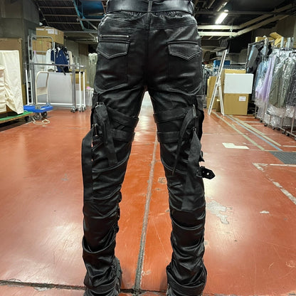 PSYNYXX コーティングベルトカーゴパンツ サブカル 地雷 グランジ