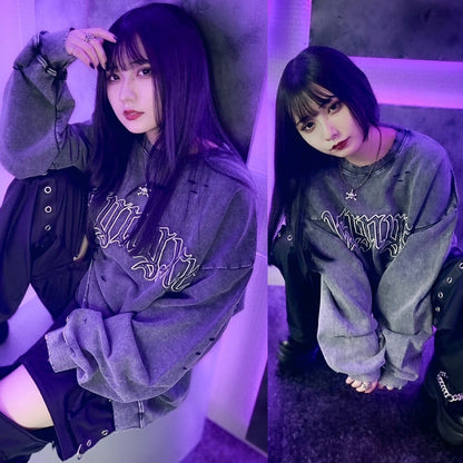 PSYNYXXピグメント加工トレーナー