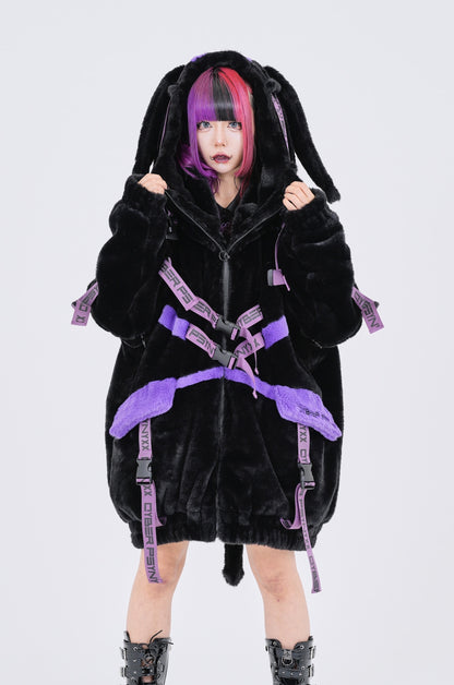 PSYNYXX デビルイヤーサイバーファーブルゾン サブカル サイバー　次世代ファッション　個性派　ネオストリート