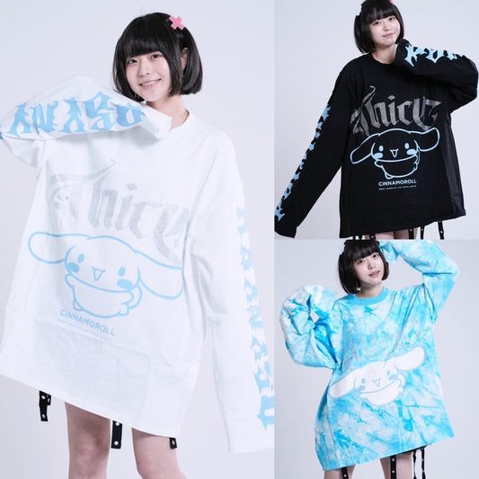シナモロール×PSYNYXXコラボロンT ゆめ病みストリートサンリオ サブカル サブジラ　