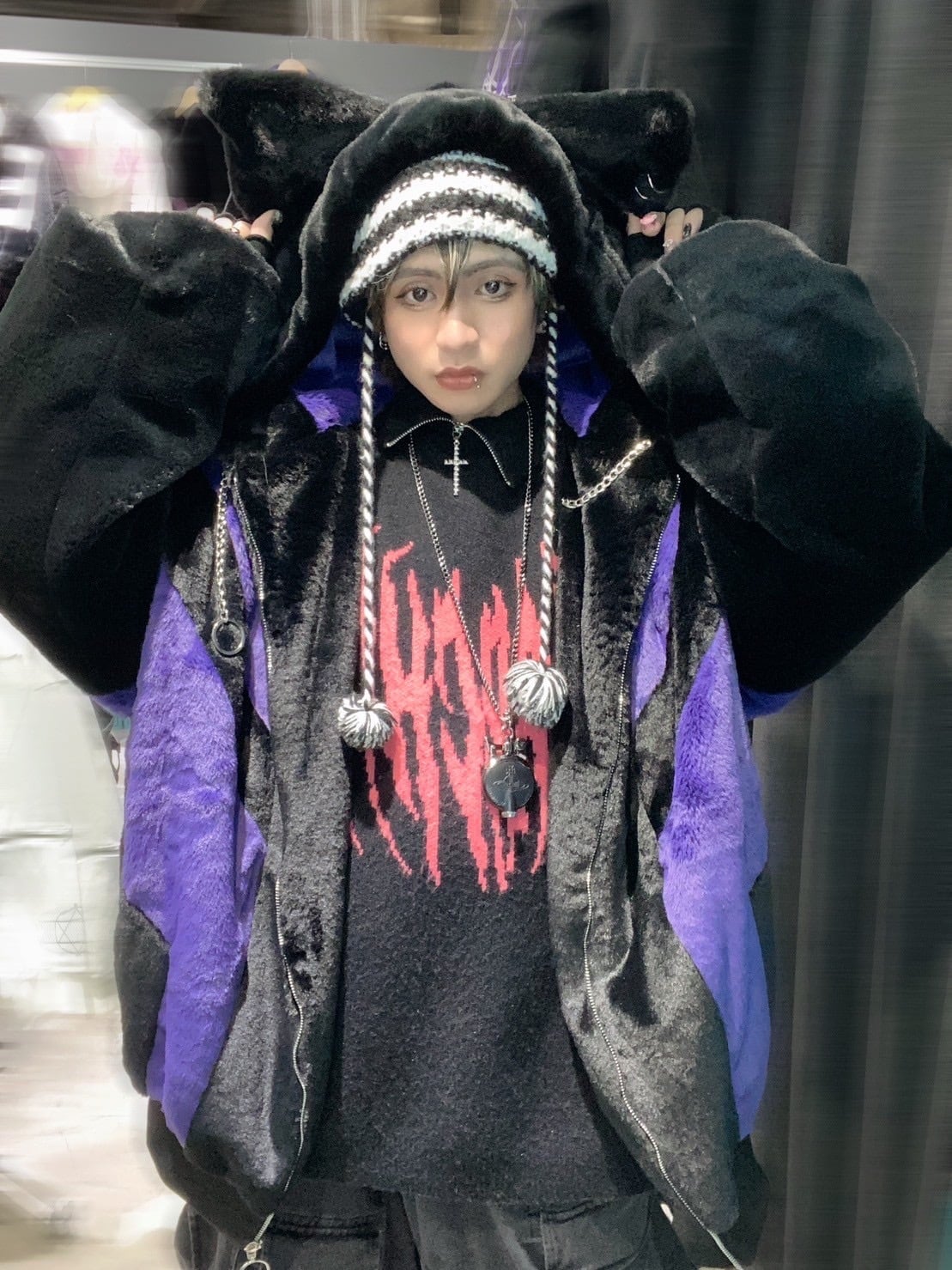 PSYNYXX 切替猫耳　ハイクオリティファーブルゾン