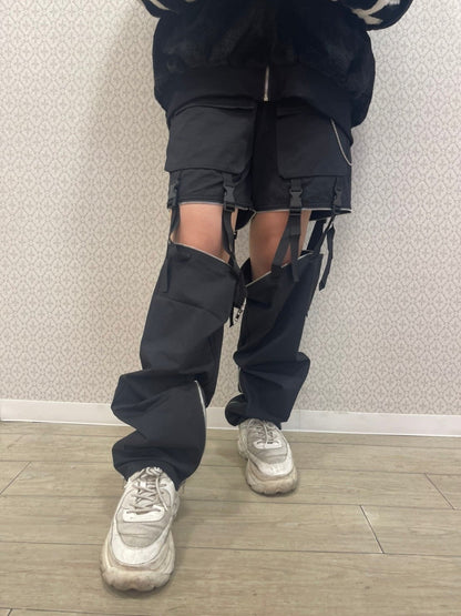 これ履いておけば間違いなしPSYNYXX/THICCコラボ新型zipチェーンカーゴパンツ