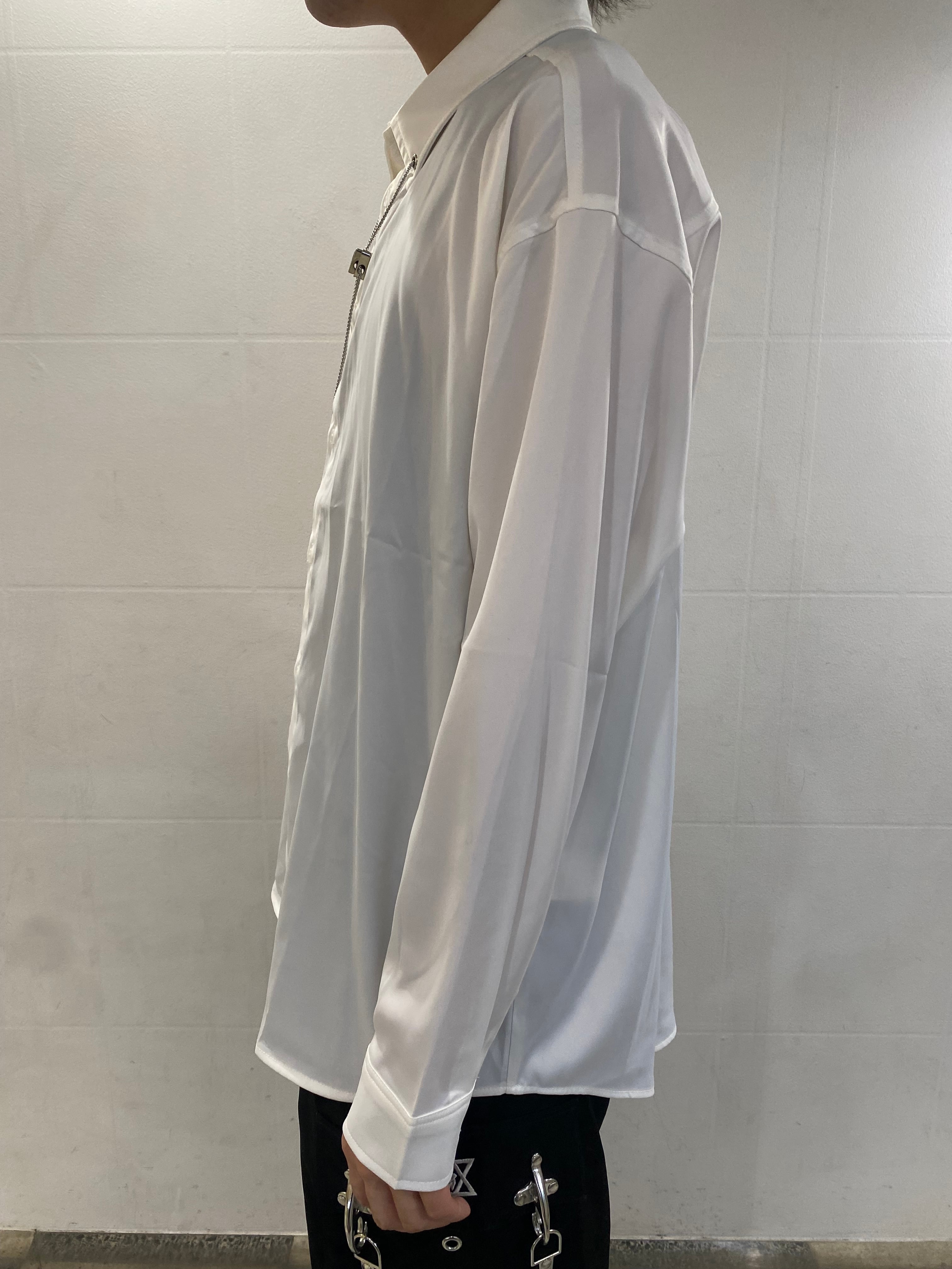 PSYNYXX BY THICC Select Chain Loop Tie Shirt