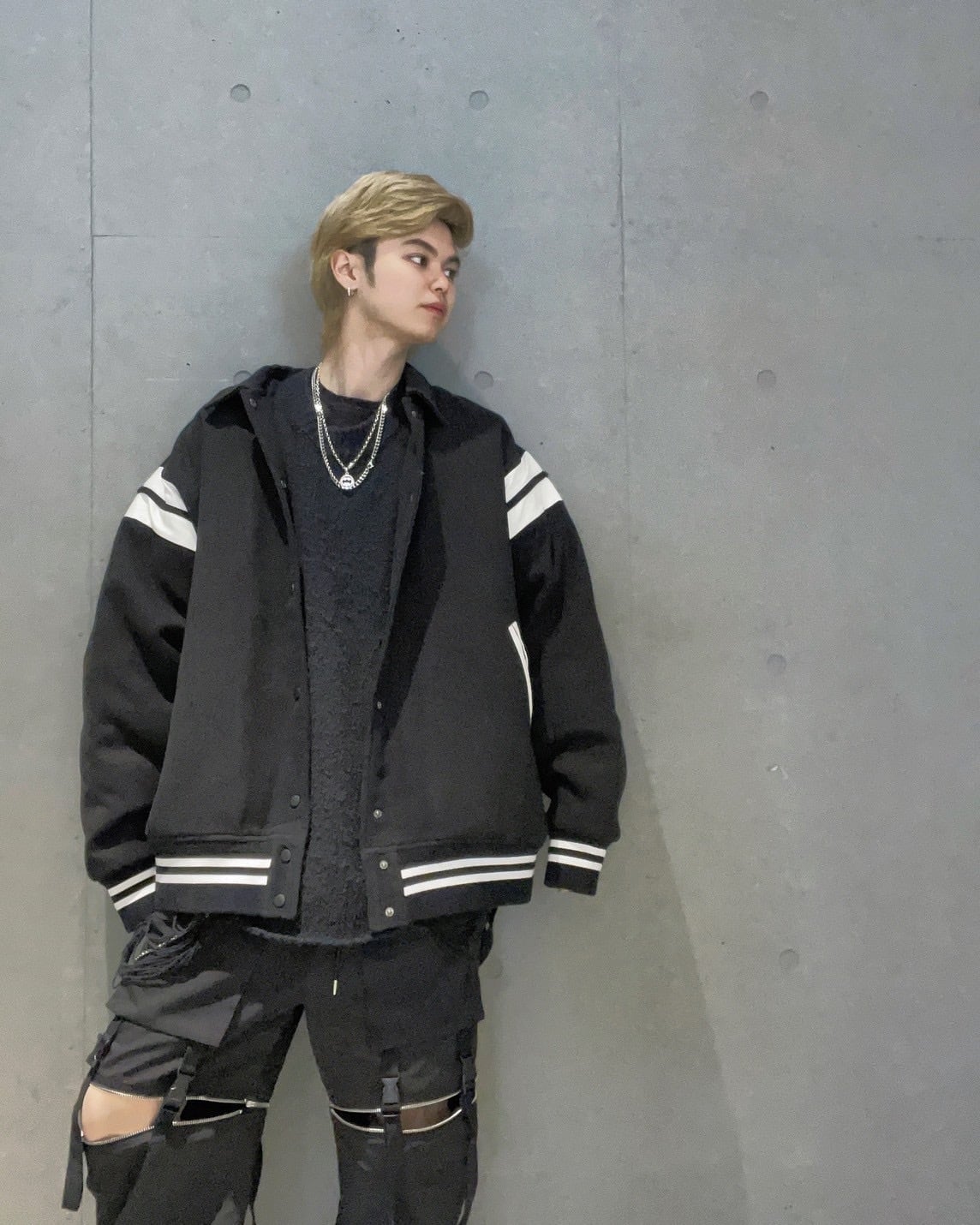 最終破格スペシャル　SALE THICC ウールタッチスタジャン