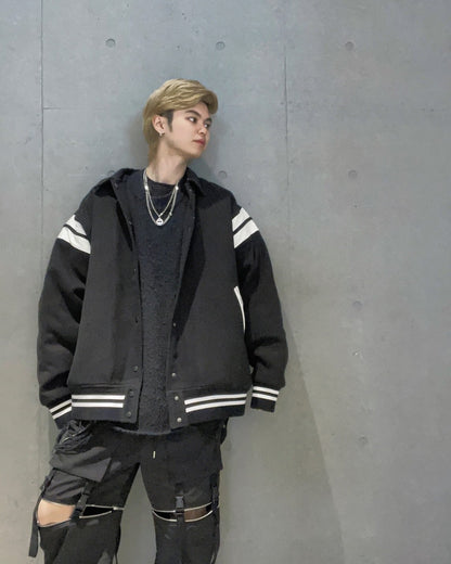 最終破格スペシャル　SALE THICC ウールタッチスタジャン