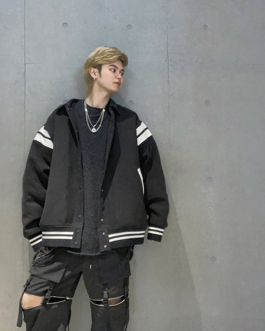 Final Special Sale THICC Wool Touch Stadium Jacket