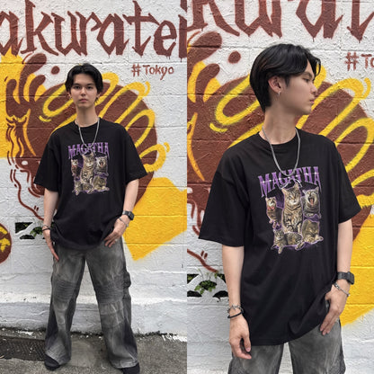 キジトラキャットTシャツ サブカル サブスト