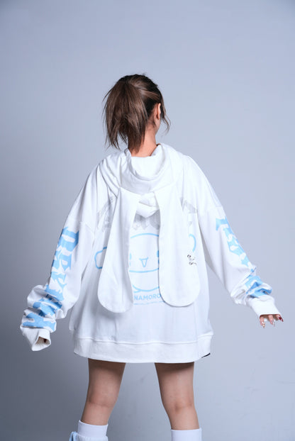 シナモン×PSYNYXXコラボZIPパーカー サブカル 地雷 天使界隈 サンリオ