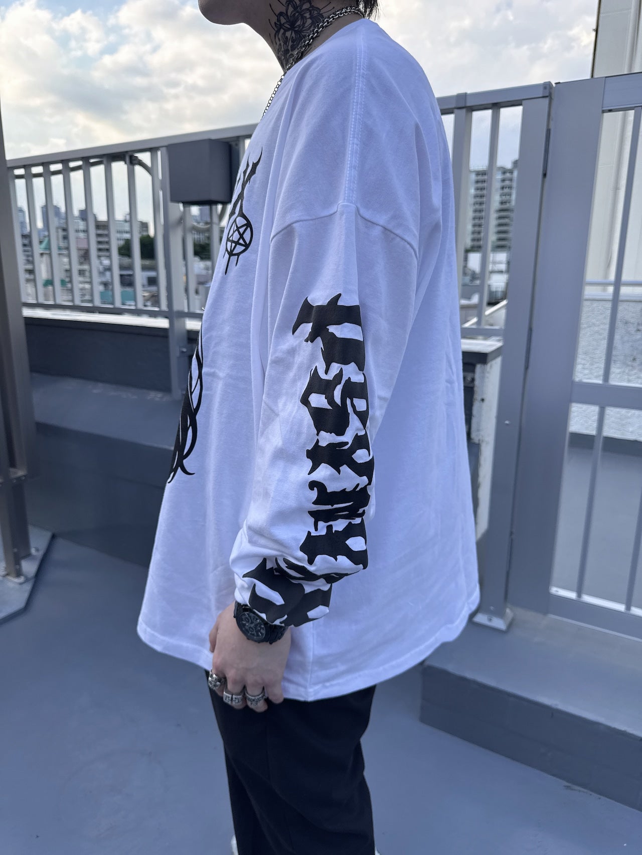 PSYNYXX Y2KガールロンT サブカル サブジラ 地雷 ストリート