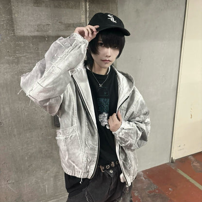 BARCON スプレーZIPフードブルゾン