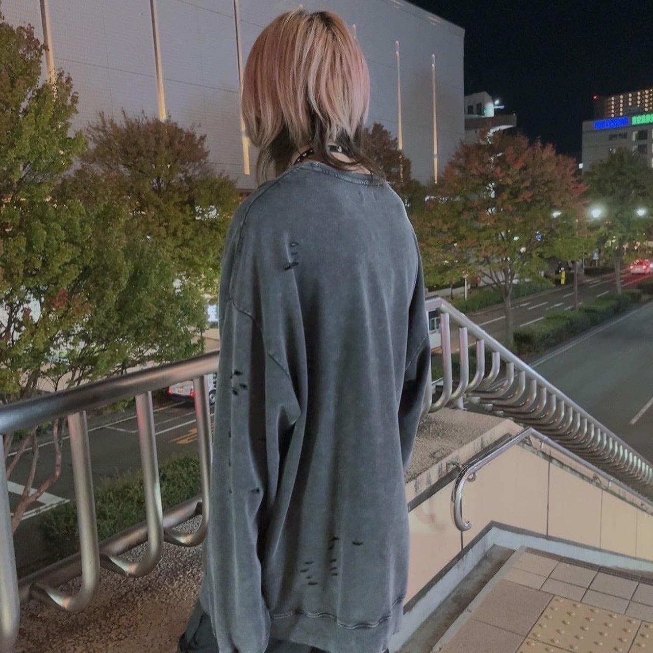PSYNYXXピグメント加工トレーナー
