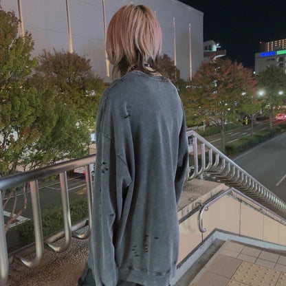 PSYNYXXピグメント加工トレーナー
