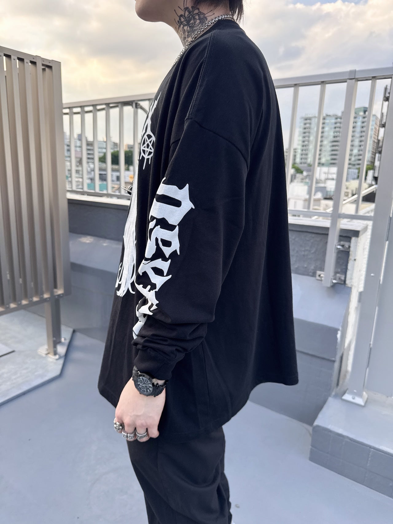 PSYNYXX Y2KガールロンT サブカル サブジラ 地雷 ストリート