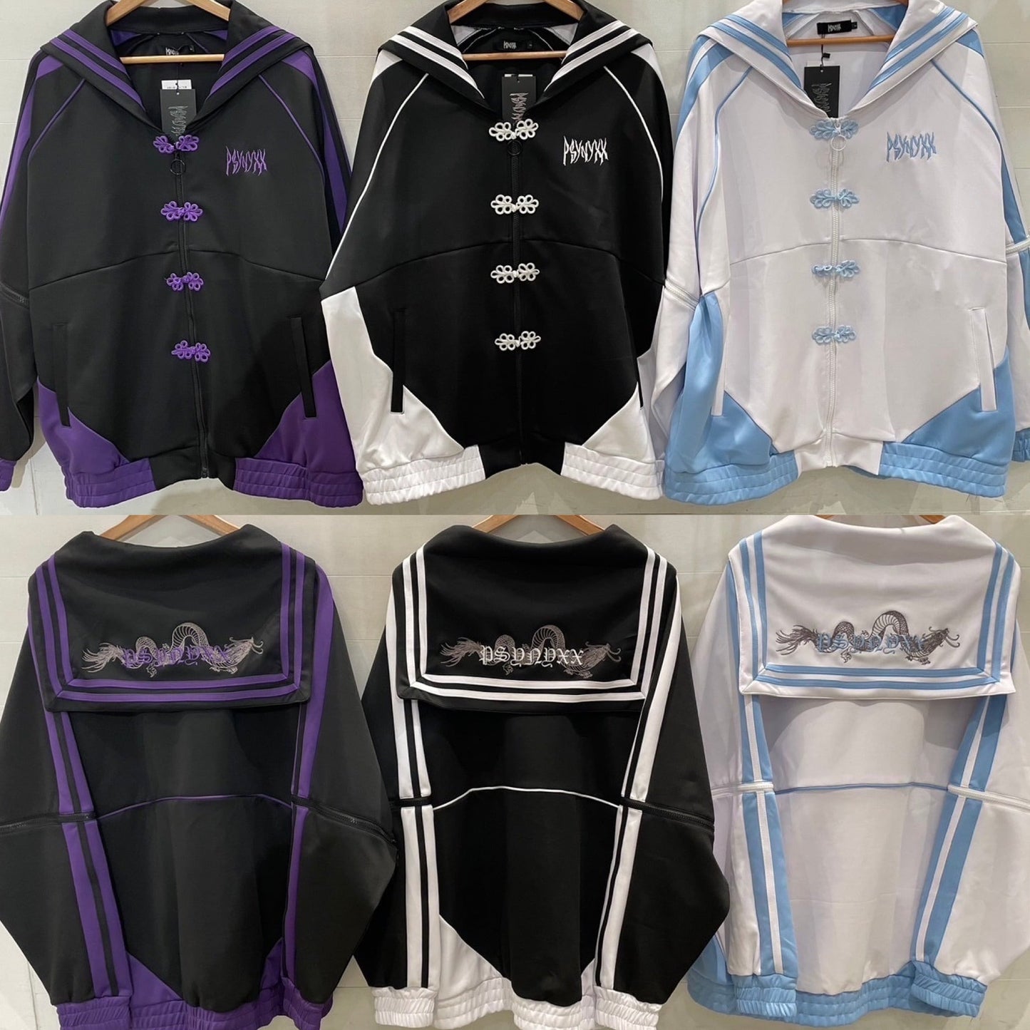 PSYNYXX セーラーチャイナジャージ