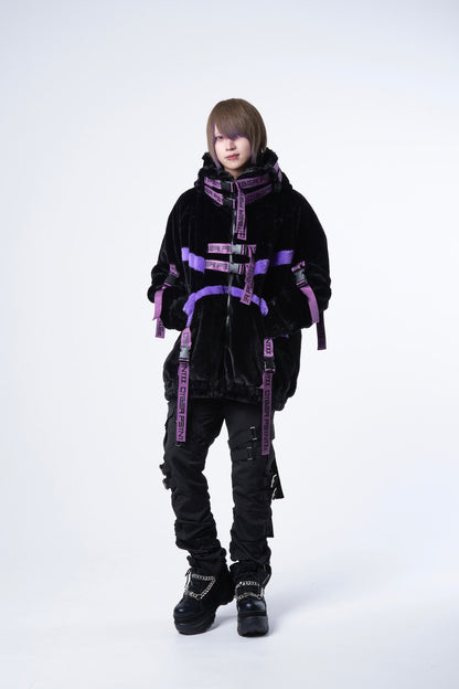 PSYNYXXサイバーファーブルゾン　グランジ　cyber アウター　冬服