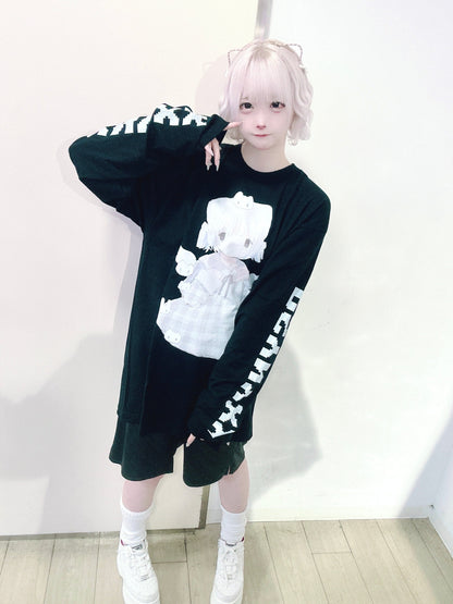 ぺろ×PSYNYXX ロンT 新色BLACK！