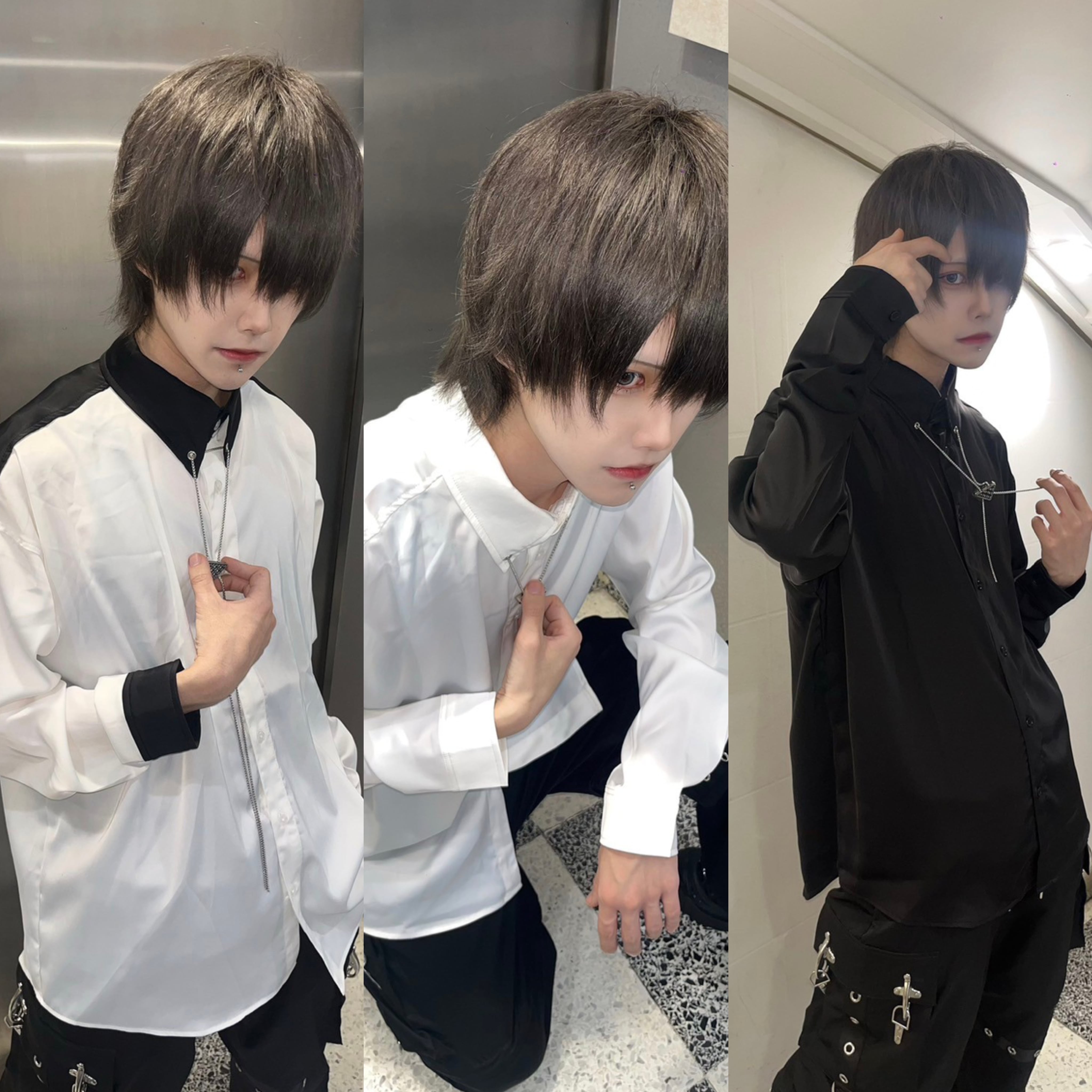 PSYNYXX BY THICCセレクト　チェーンループタイシャツ